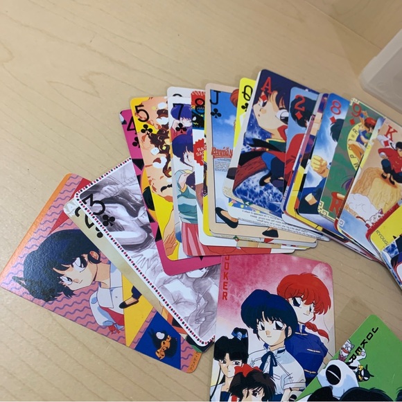 Ranma 1/2 Playing Cards Rumino Takahashi Anime Manga Complete Unused Unshuffled - Picture 2 of 9